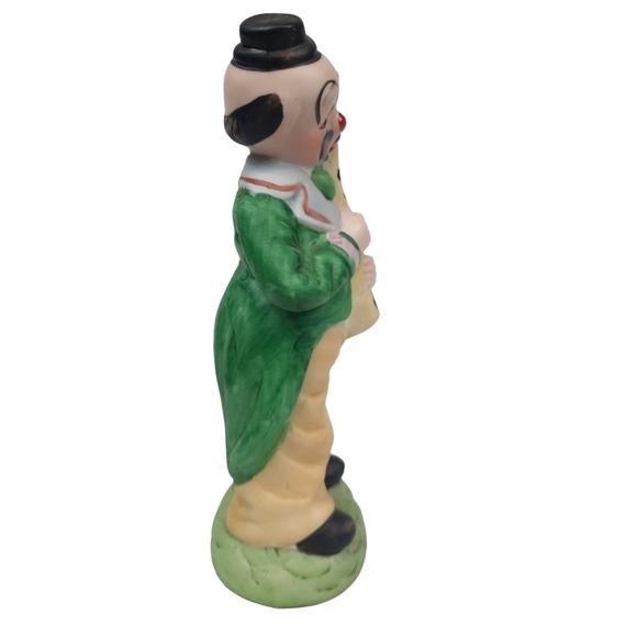 Vintage Flambro Clown Figurine Playing Saxophone - Picture 2 of 7